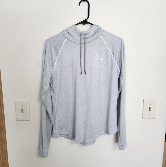 Gray‎ Under Armour athletic hoodie size medium - Picture 14 of 16